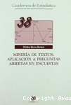 Minería de textos. Aplicación a preguntas abiertas en encuestas vignette