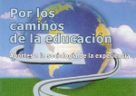 Por los caminos de la educación vignette