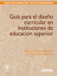 Guía para el Diseño Curricular en Instituciones de Educación Superior vignette