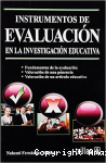 Instrumentos de Evaluación en la Investigación Educativa vignette