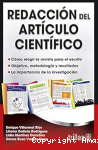 Redacción del artículo científico vignette