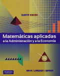 Matemáticas aplicadas a la administración y a la economía vignette