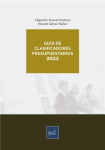 Guía de clasificadores presupuestarios 2022 vignette