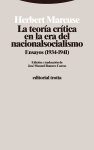 La teoría crítica en la era de nacionalsocialismo vignette