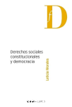 Derecho sociales constitucionales y democracia vignette