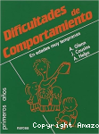 Dificultades de comportamiento en edades muy tempranas vignette