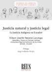 Justicia natural y justicia legal. La justicia indígena en Ecuador vignette