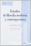 Estudios de Filosofía Moderna y Contemporánea vignette