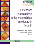 Enseñanza y aprendizaje de las matemáticas en educación infantil vignette