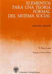 Elementos para una teoría formal del sistema social vignette