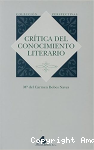 Crítica del Conocimiento Literario vignette