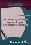 Léxico del Español como Segunda Lengua: Aprendizaje y Enseñanza vignette