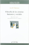 Filosofía de las Ciencias Humanas y Sociales vignette