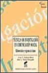 Técnicas de investigación en comunicación social vignette