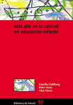 Más allá de la calidad de educación infantil vignette