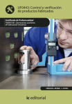 Control y verificación de productos fabricados vignette
