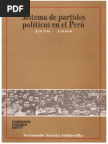 Sistema de Partidos Políticos en el Perú 1978-1995 vignette