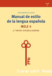 Manual de estilo de la lengua española (MELE 3) vignette