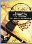 Evaluación de programas en ciencias de la actividad física vignette