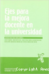 Ejes para la mejora docente en la universidad vignette