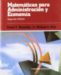 Matemáticas para administración y economía vignette