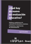 ¿Qué Hay de Nuevo en Evaluación Educativa? vignette
