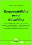 Responsabilidad penal del medico vignette