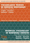 Vocabulario técnico de energías renovables: solar, eólica e hidráulica vignette