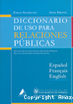 Diccionario de uso para relaciones públicas vignette
