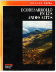 Ecodesarrollo en los andes altos vignette